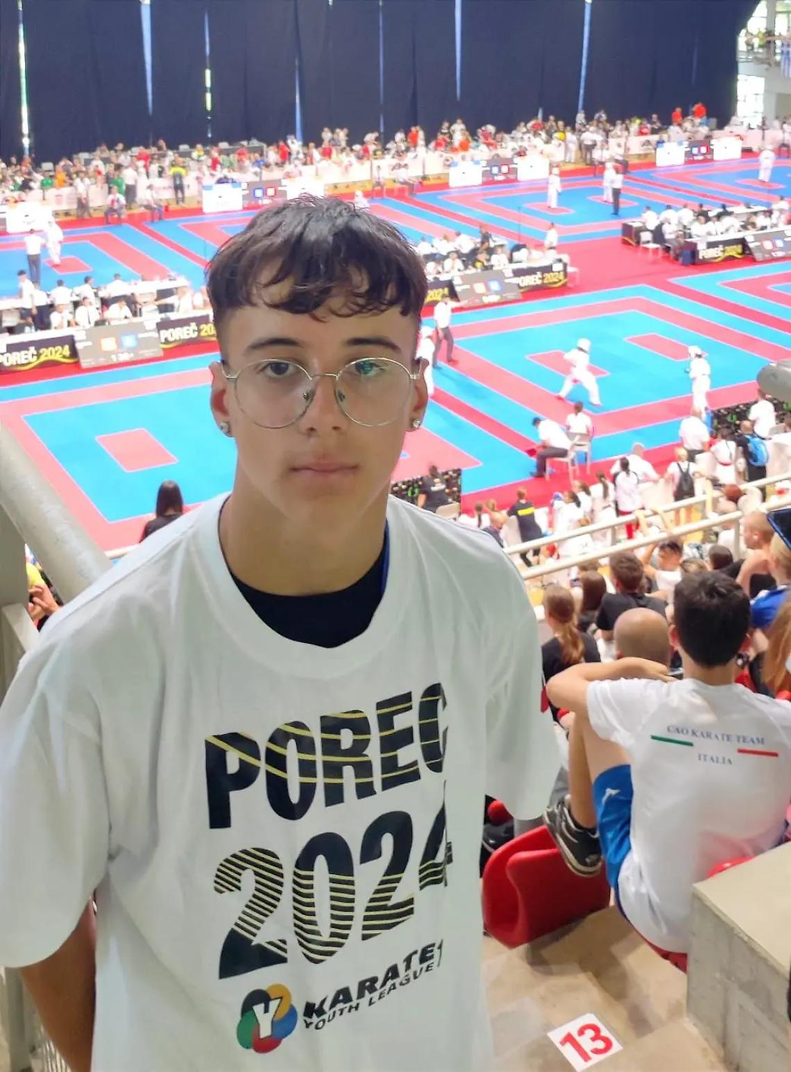 Conversini secondo alla Youth League di Porec