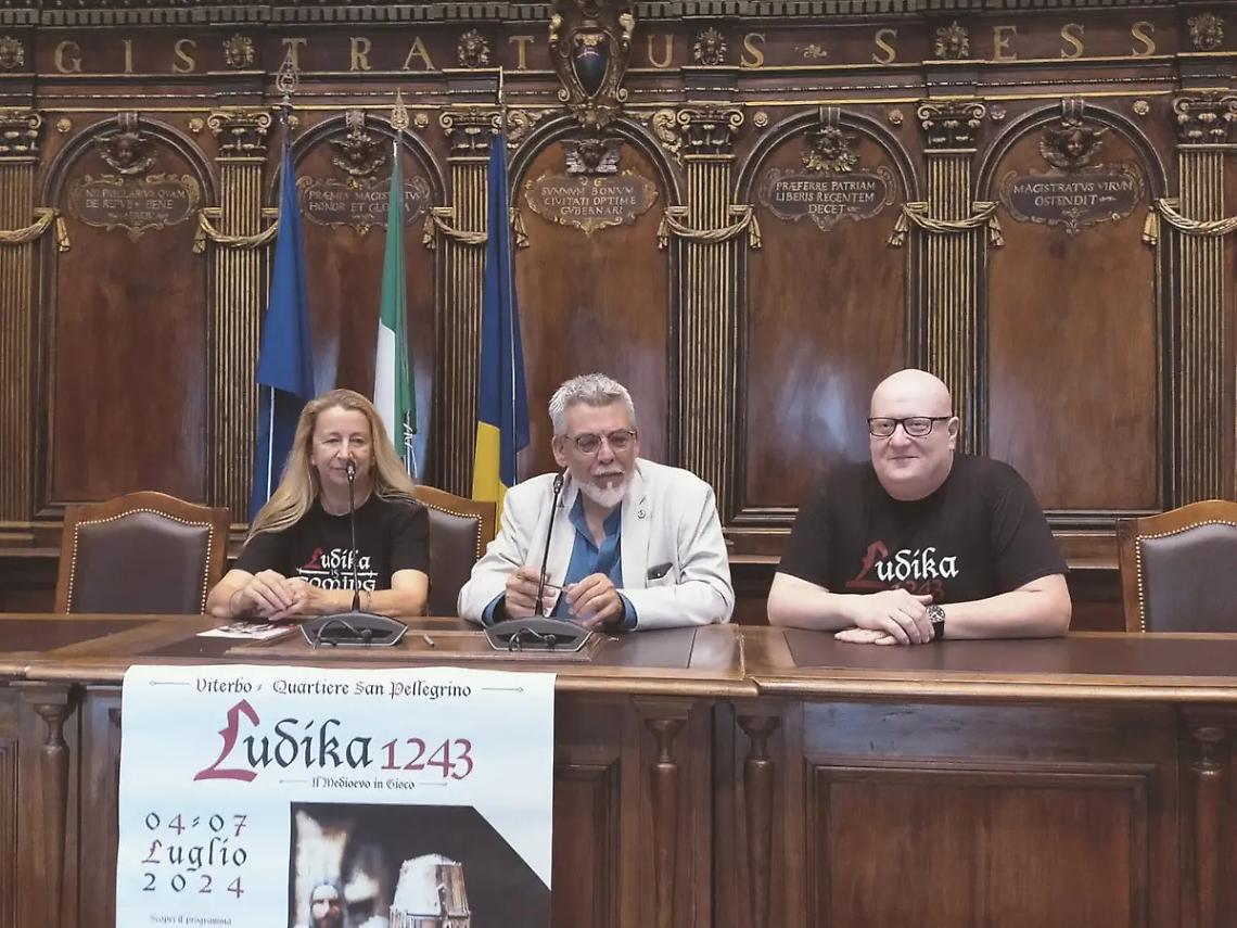 La Viterbo del Medioevo rivive con Ludika