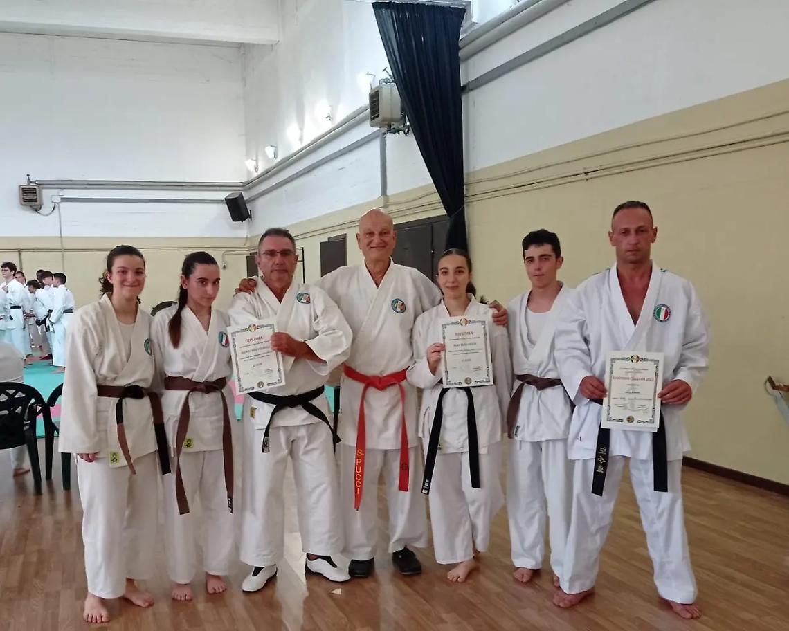 Meiji Kan, ecco altre cinque cinture nere