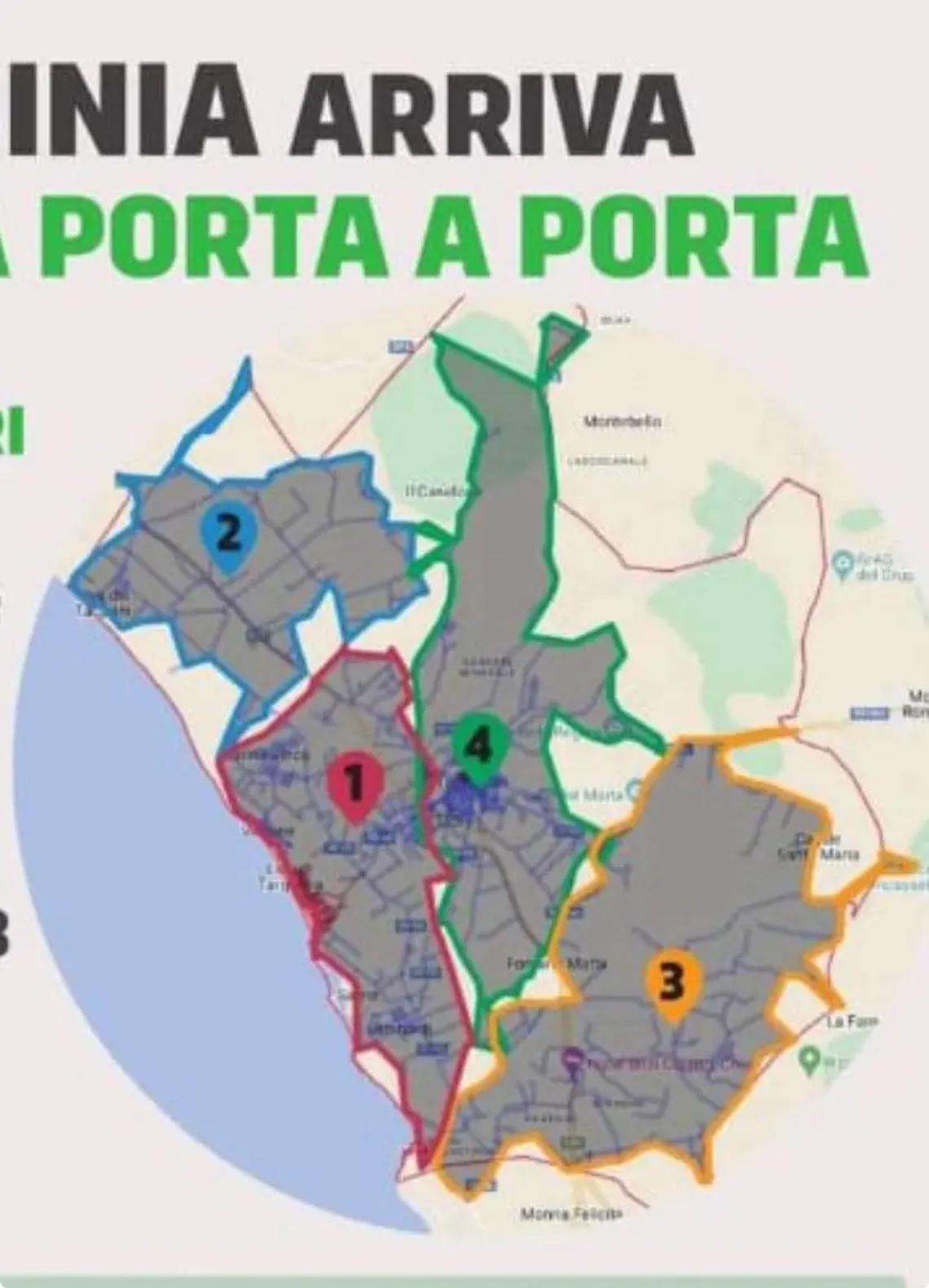 Nuova raccolta differenziata, caos e disagi a Tarquinia