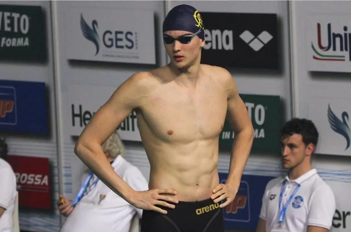 Amarezza Ballarati: niente medaglia nei 100 stile libero agli Europei Juniores di Vilnius