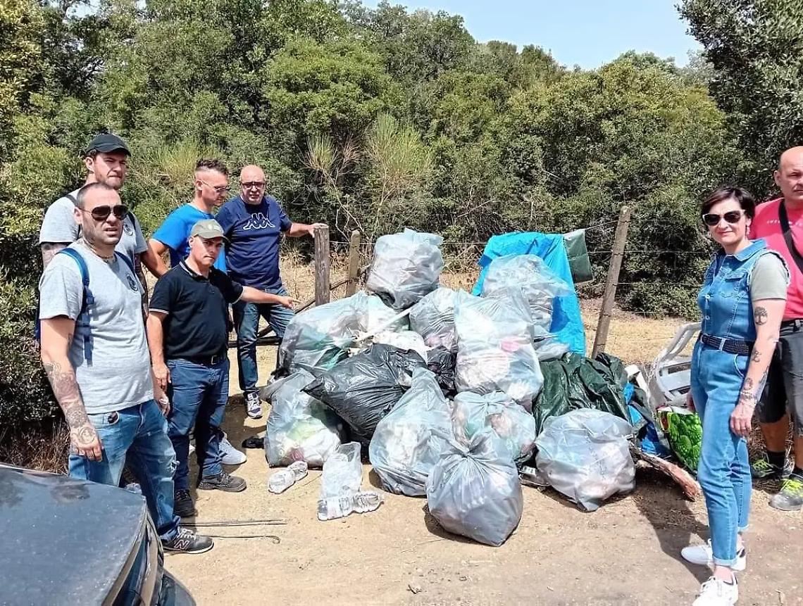 Tarquinia, bene la giornata ecologica di domenica nei boschi alla Roccaccia