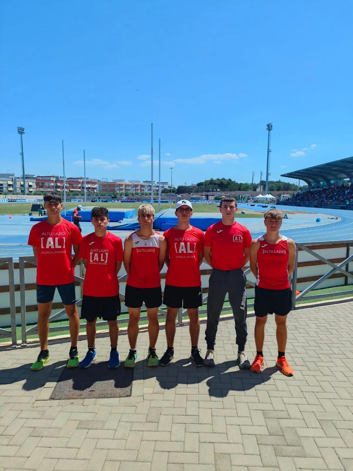 Atletica Alto Lazio, buoni risultati degli atleti ai campionati italiani Allievi di Molfetta