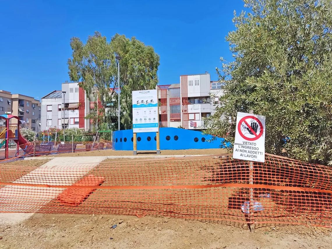 Pump track, la pista &ldquo;traslocata&rdquo; a via Veneto