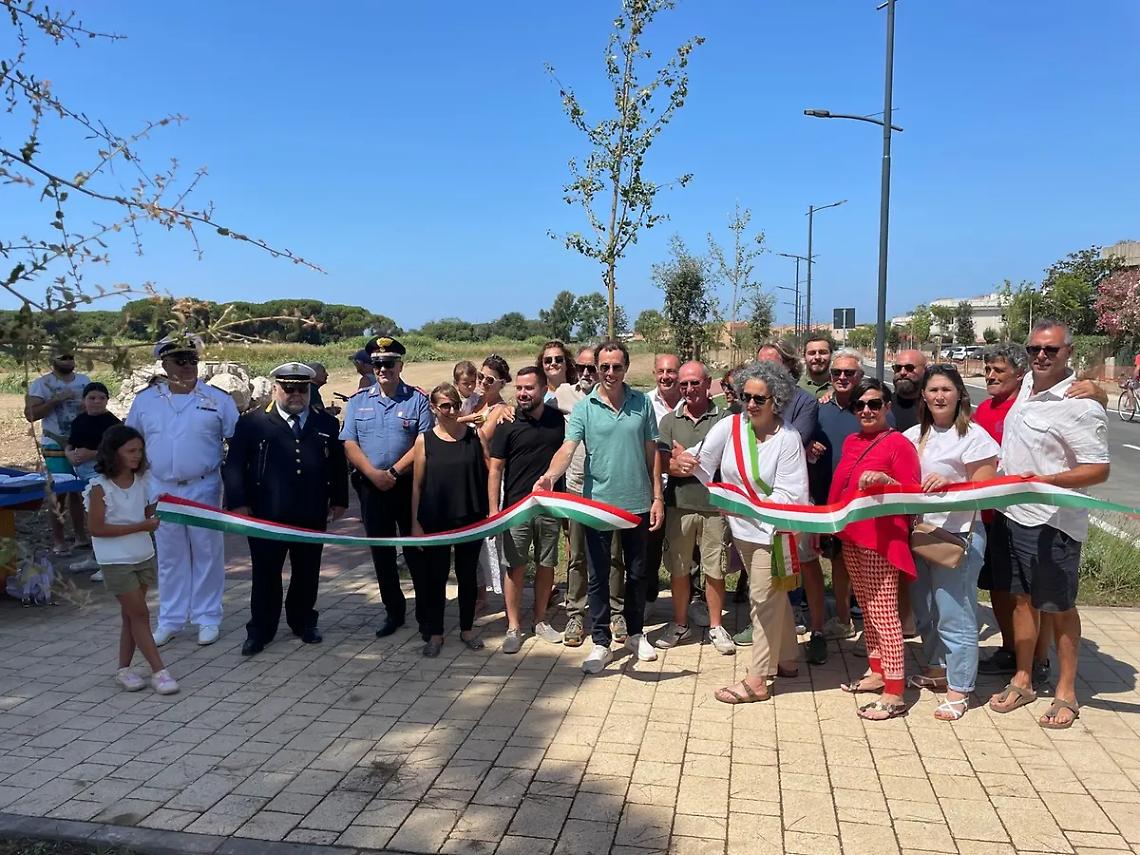 Inaugurata l&rsquo;apertura della strada di via Tre Cancelli a Montalto Marina