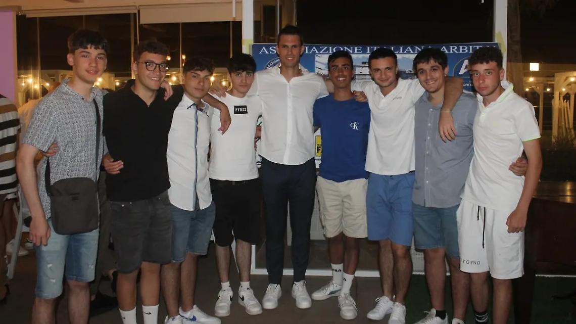 Festa in famiglia per la Sezione di Civitavecchia con Pacifici e Marchetti