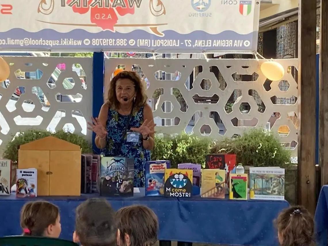 Fiabe e racconti per i bimbi negli stabilimenti balneari