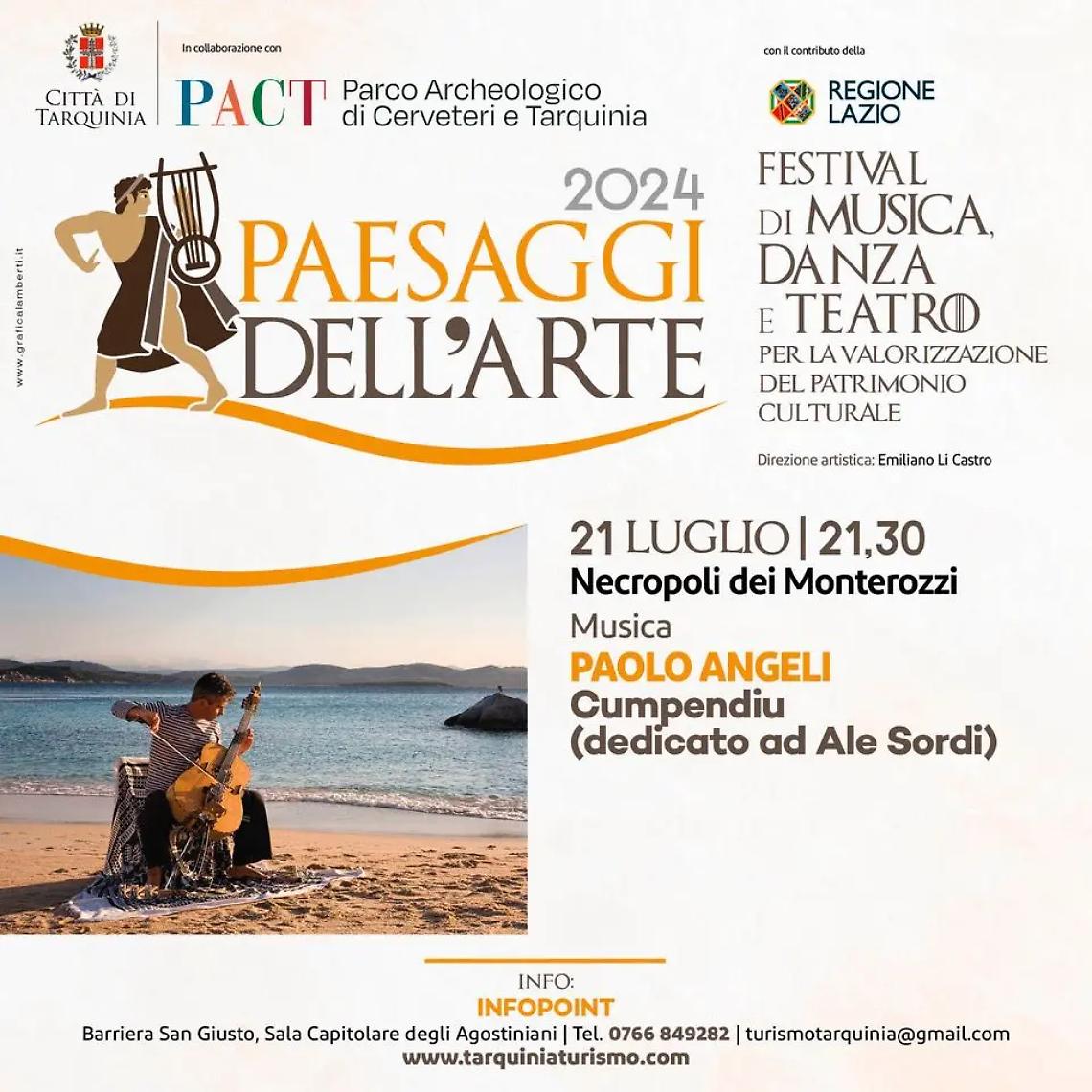 Paesaggi dell&rsquo;Arte 2024, un weekend tra arte e musica