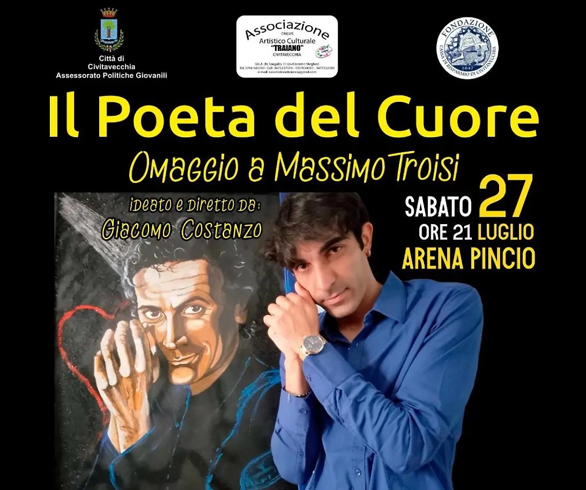 Omaggio a Massimo Troisi all&rsquo;Arena Pincio