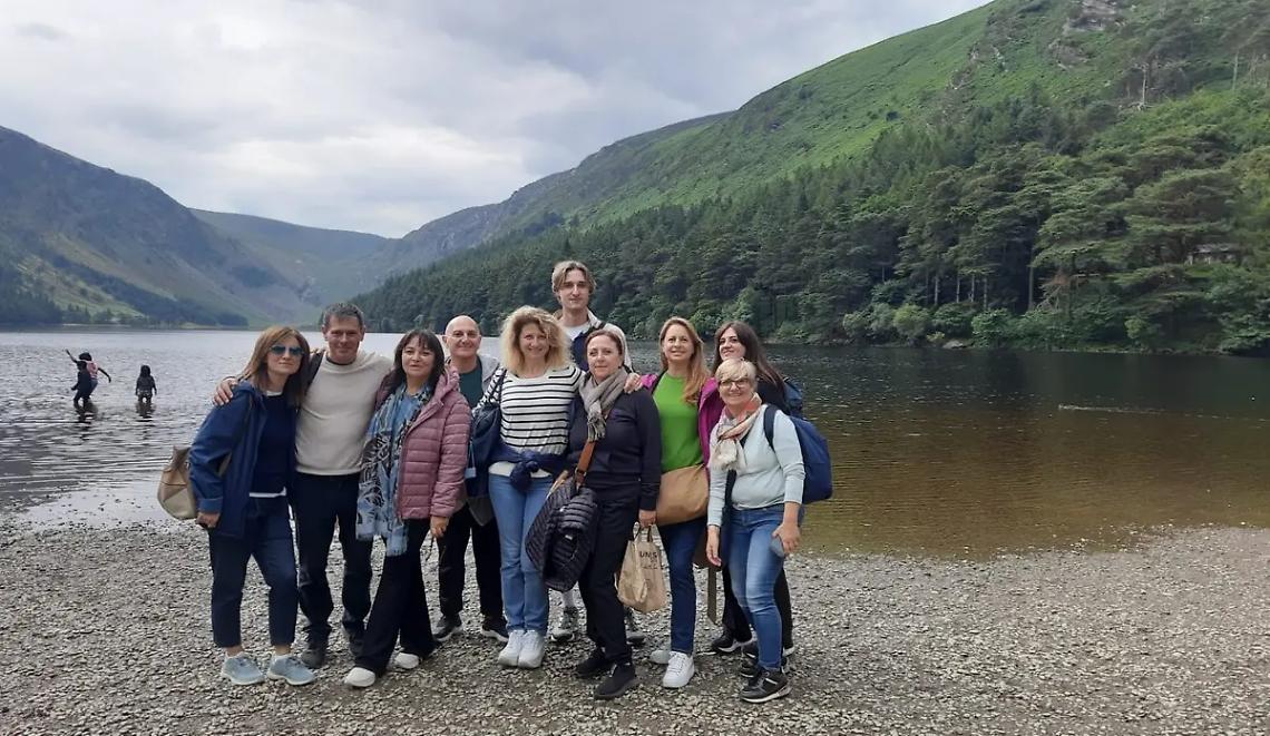 I docenti della Corrado Meloni a Dublino in veste di alunni