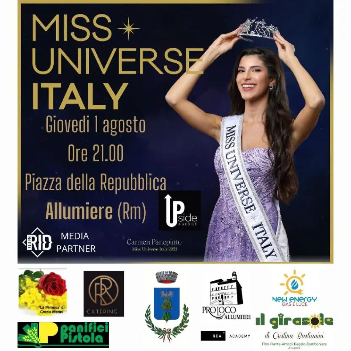 Stasera ad Allumiere bellezze in passerella per la terza tappa