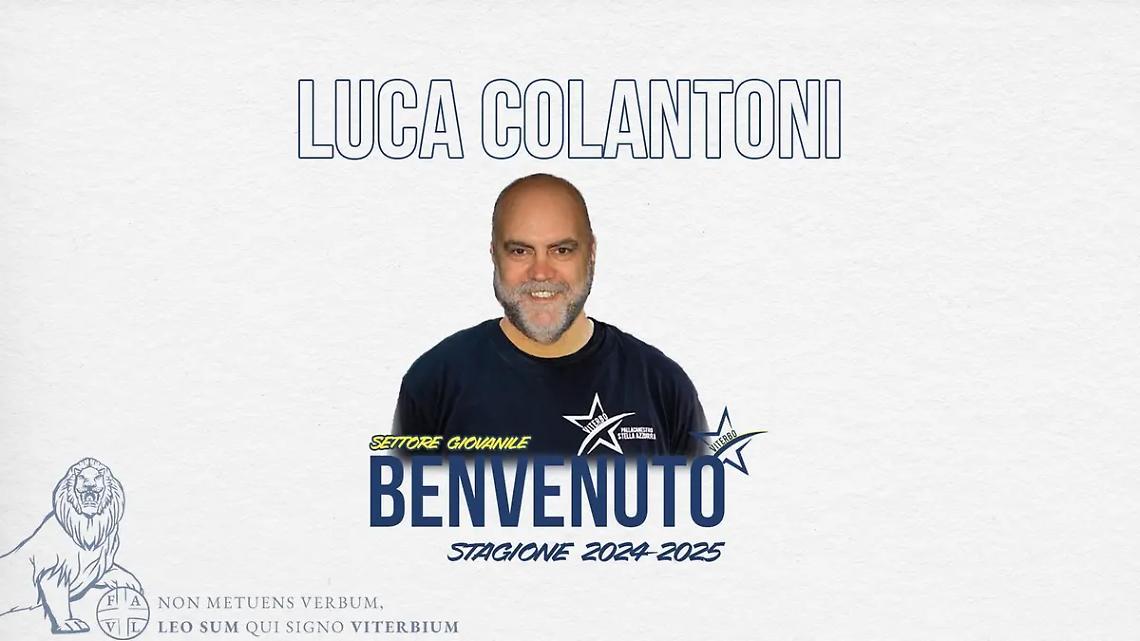 La Stella Azzurra Viterbo amplia l&rsquo;organico tecnico con Luca Colantoni