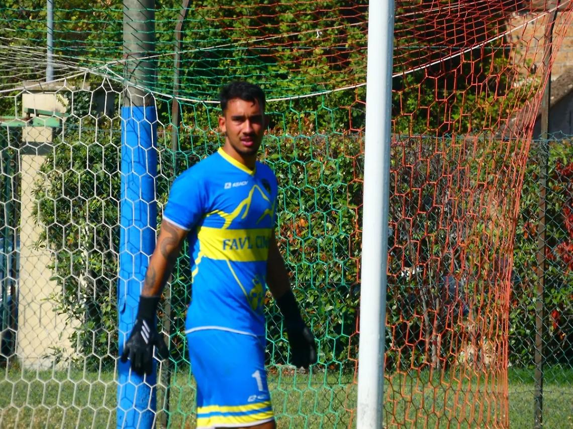 I saluti ed i ringraziamenti del portiere Luca Bertollini alla Favl Cimini