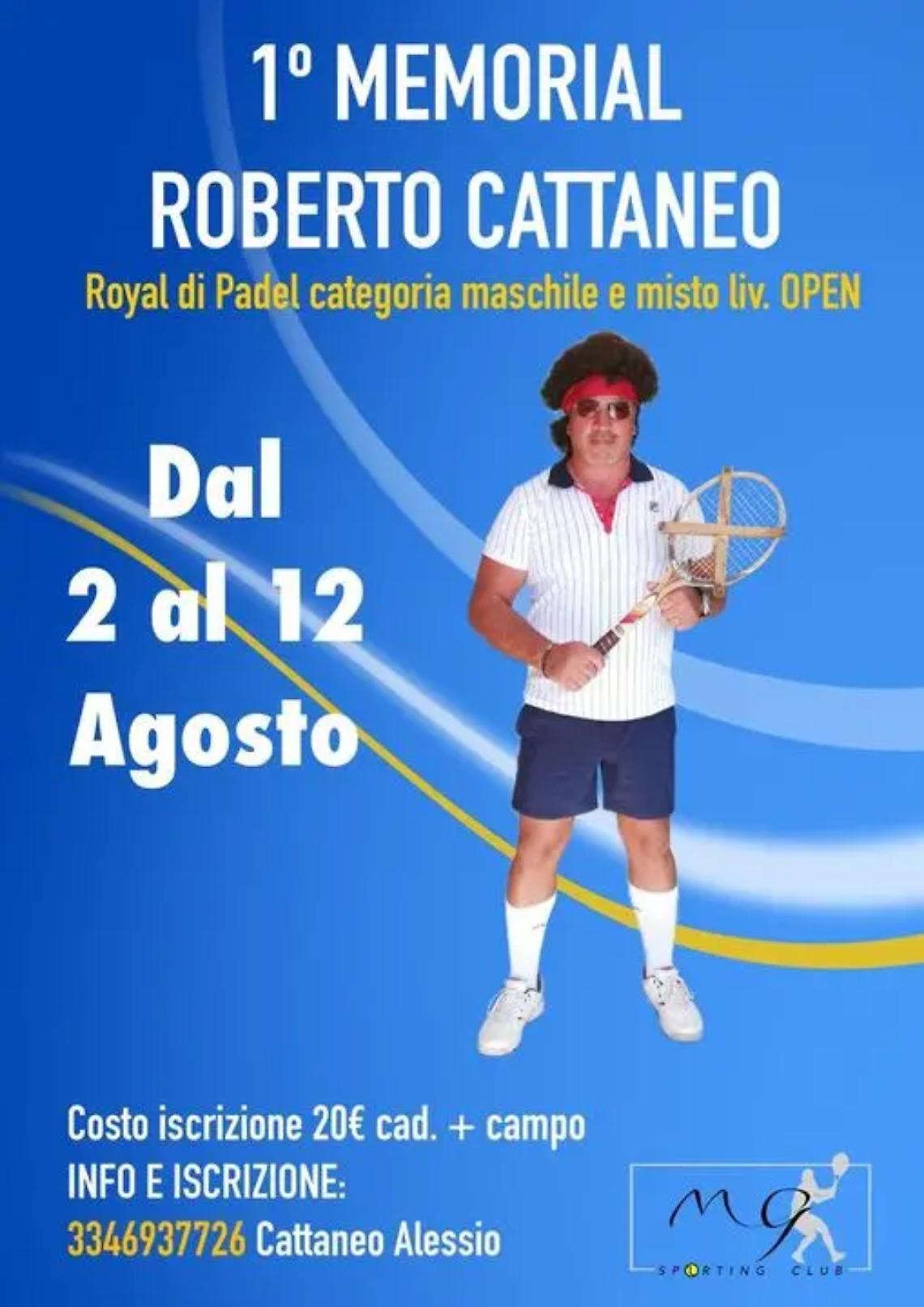 Tarquinia, tutto pronto per il Memorial Roberto Cattaneo