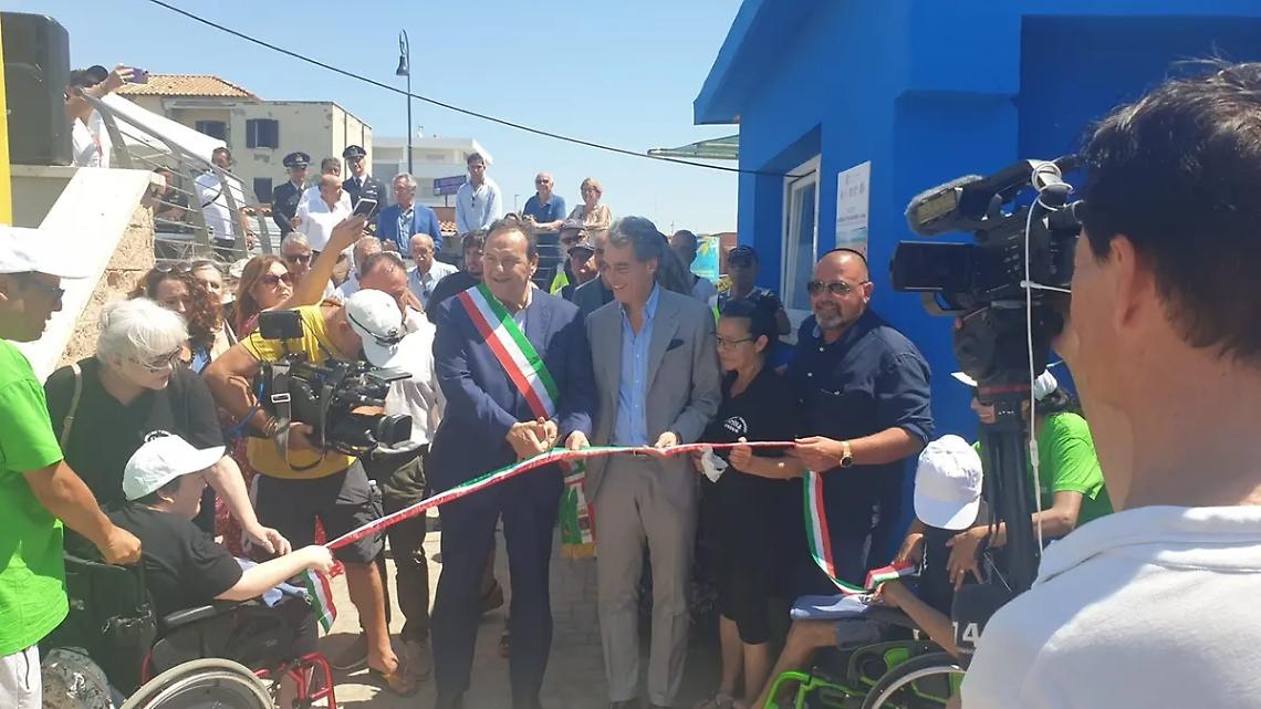 Inaugurata la prima &ldquo;Beach for all&rdquo;