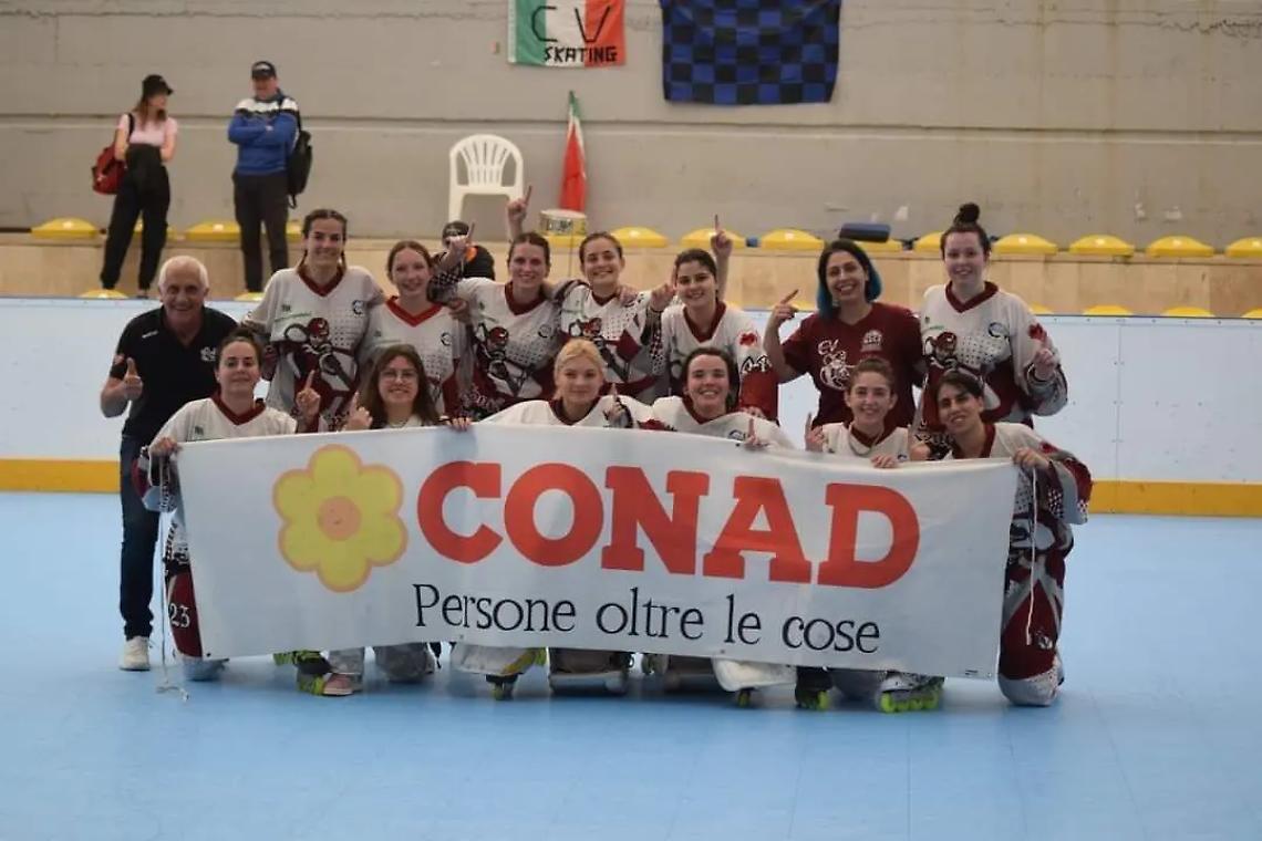 Quattro Sniperine con la Nazionale italiana