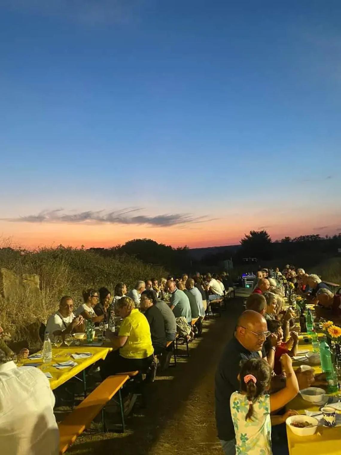 &ldquo;Cena in vigna&rdquo;: buona la prima