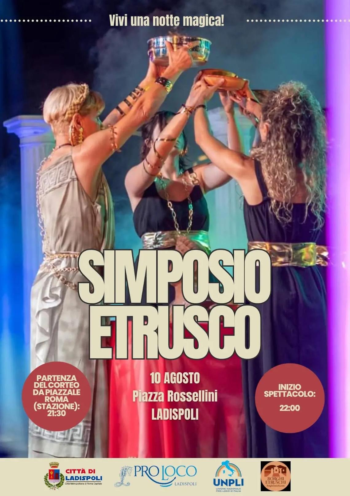 In piazza Rossellini torna il Simposio Etrusco