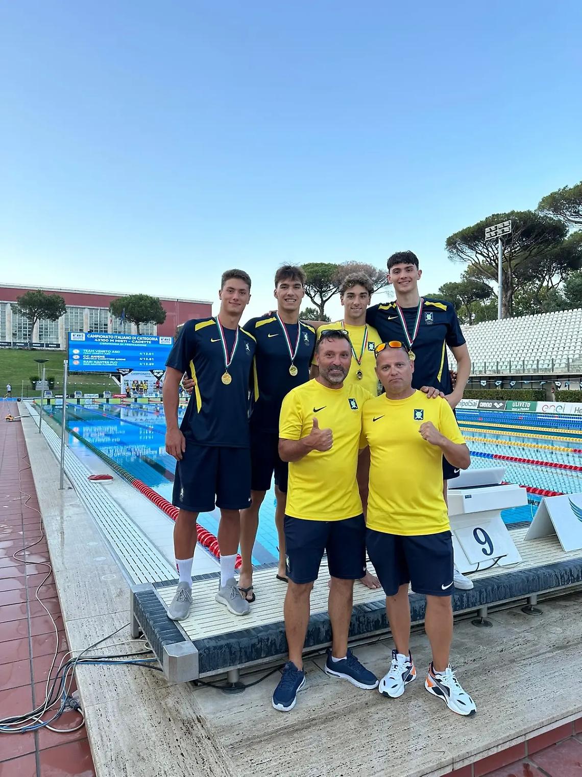 Una super Coser Aniene agli Italiani Juniores