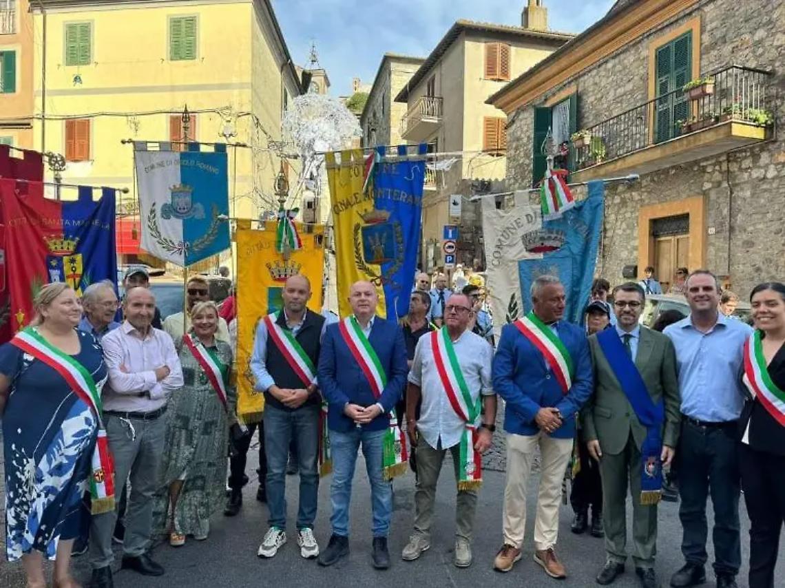 Alessio Rosa: &laquo;Lieto di aver rappresentato con il nostro gonfalone il Comune di S. Marinella&raquo;