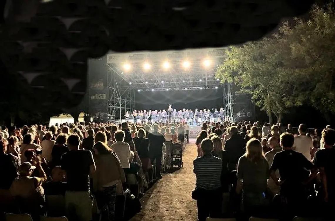 Rizzi al concerto della Fanfara della Polizia di Stato