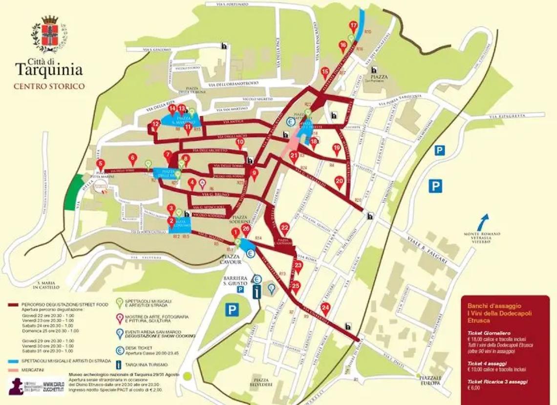 Divino etrusco: cambia la viabilit&agrave;