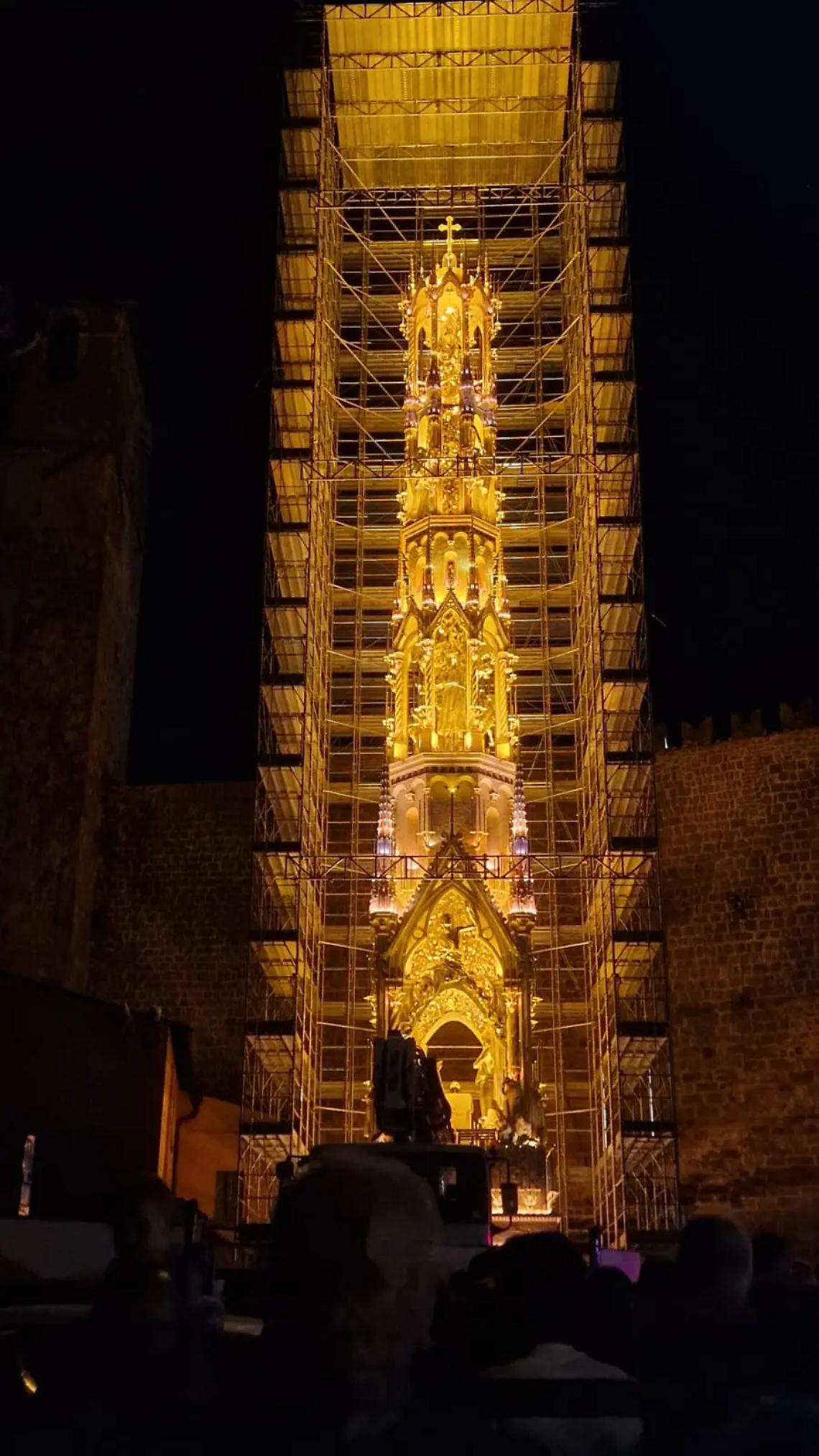 Viterbo: mille luci illuminano Dies Natalis