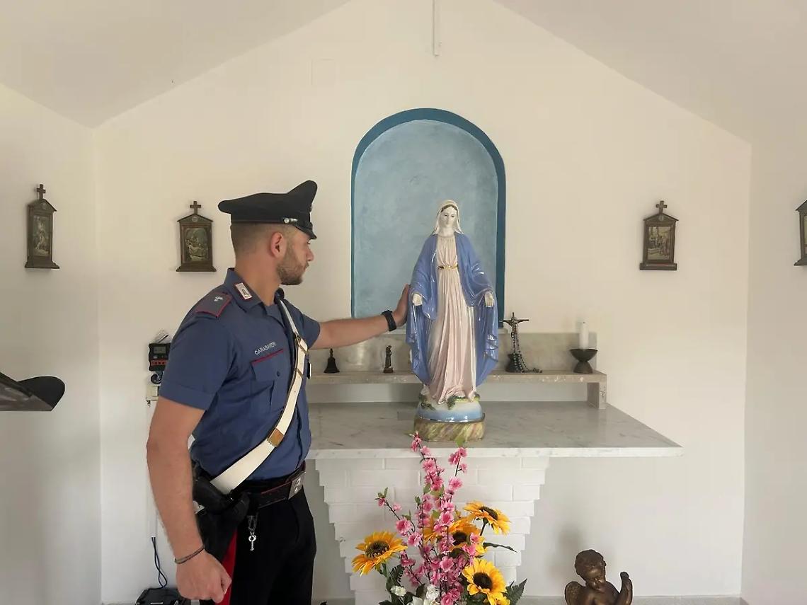 Rubata e ritrovata, la Madonnina sempre nel mirino