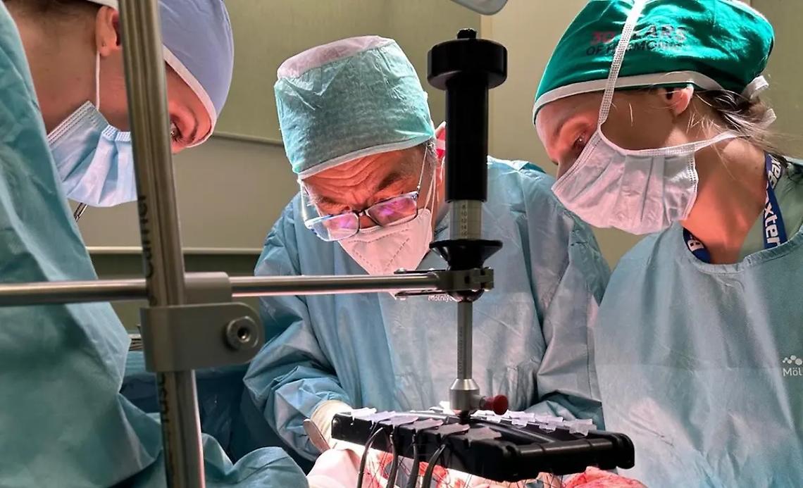 Innovativo intervento chirurgico all&rsquo;Andosilla