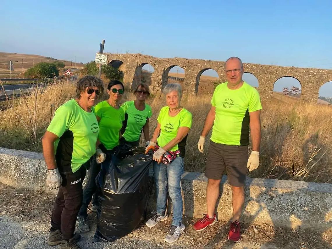Agraria e Archeobike al lavoro per il ripristino delle aree della Civita