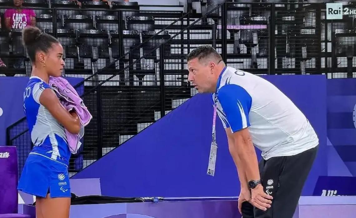Rosa De Marco e coach Enrico Galeani salutano le Paralimpiadi senza grossi rammarichi
