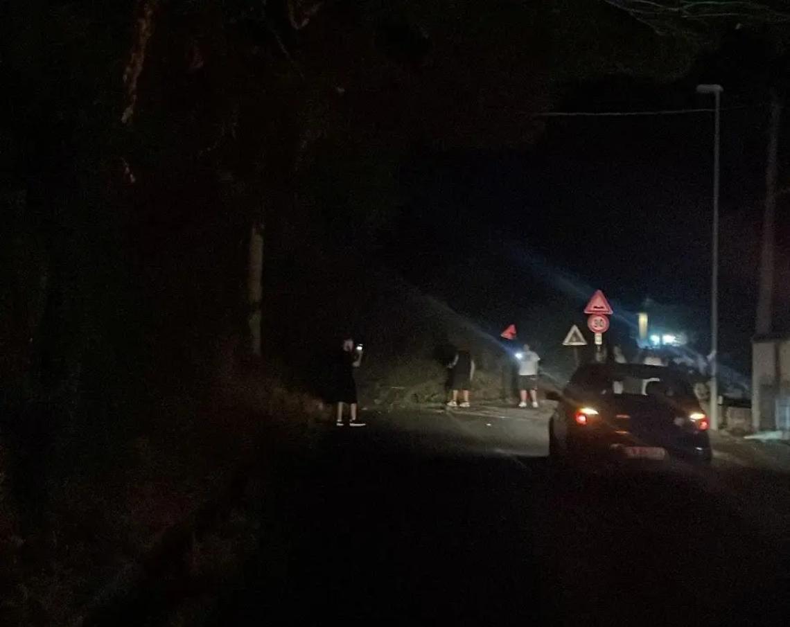 Dramma sfiorato, cade un albero in via Doganale: strada chiusa