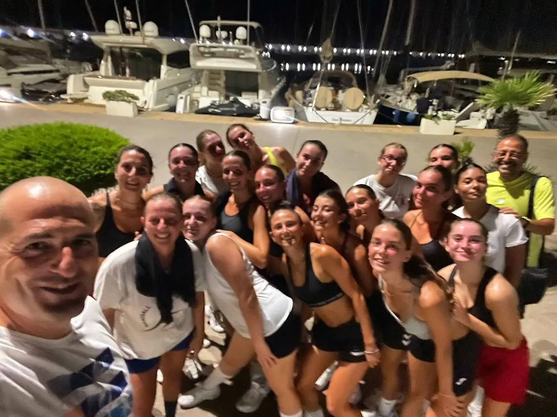 La Flavioni inizia a sudare