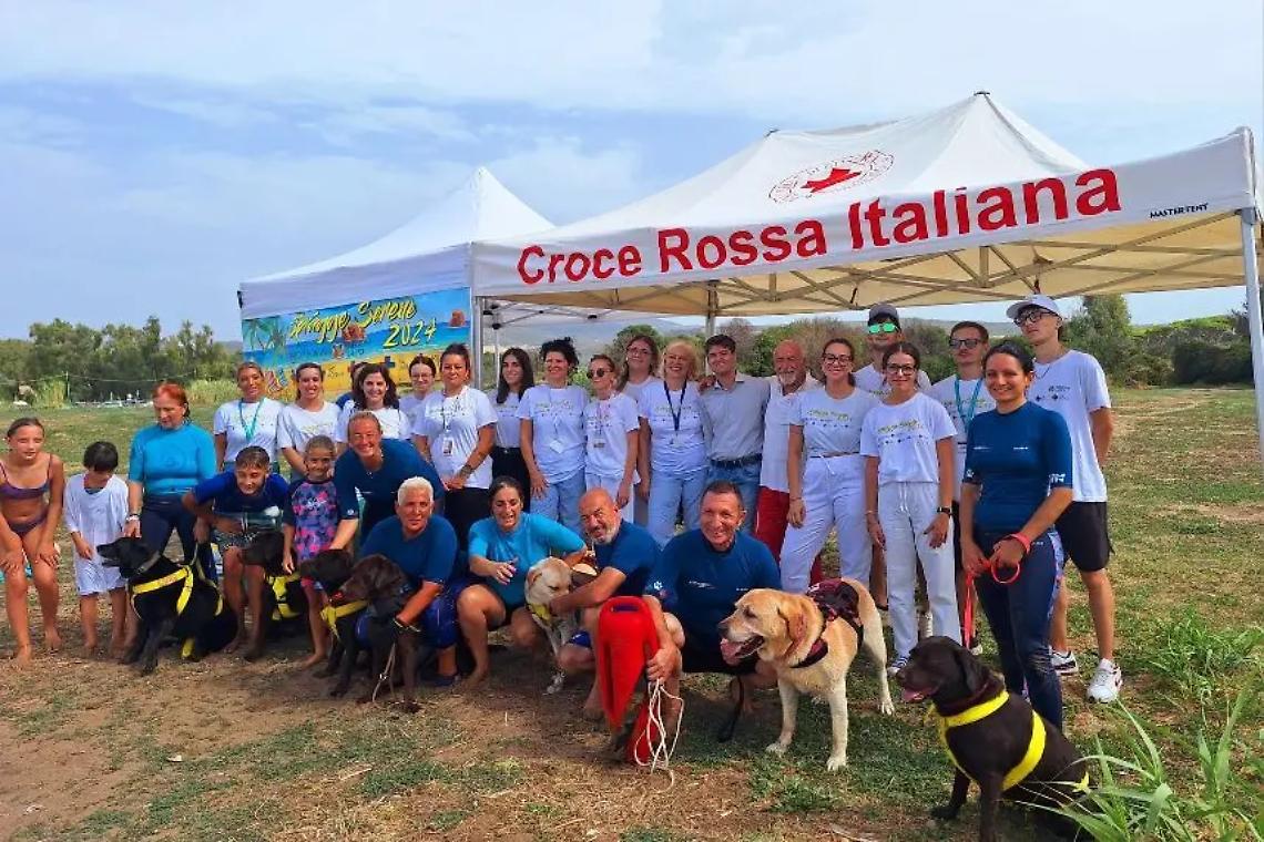 Spiagge serene, il maltempo non ferma Cucs, Asl e Croce rossa