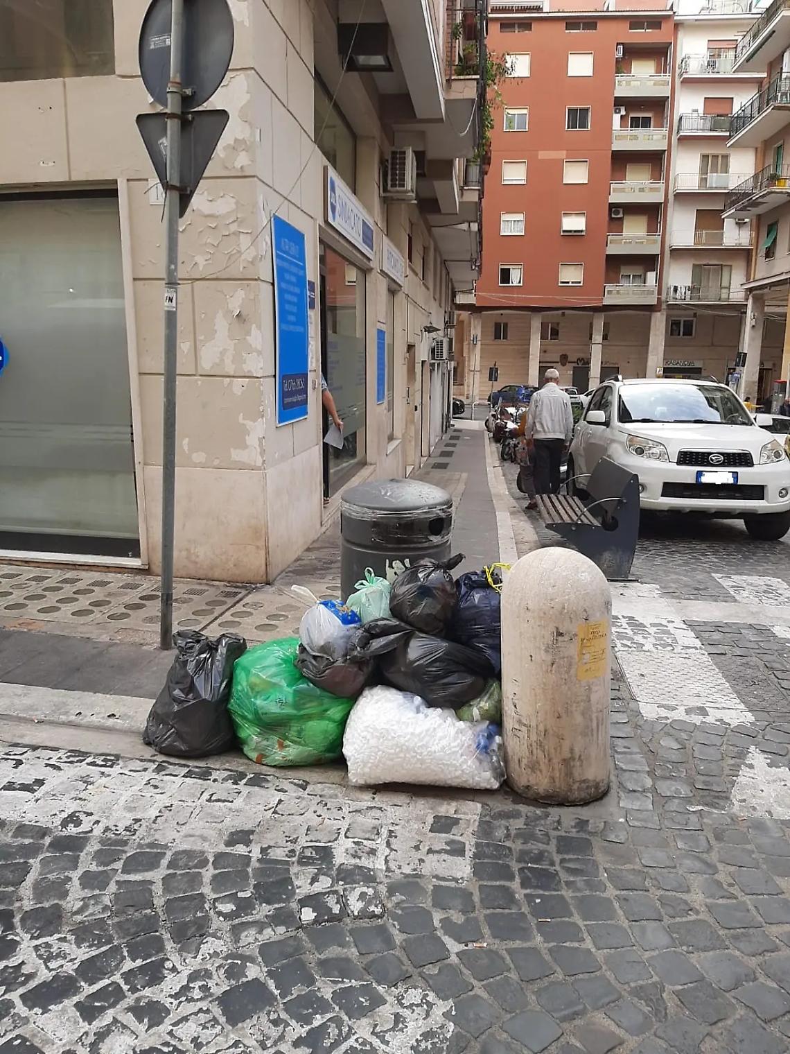 Via Trieste, via Betti, via Vanvitelli e via Toscana &lsquo;&rsquo;maglia nera&rsquo;&rsquo; per errato conferimento