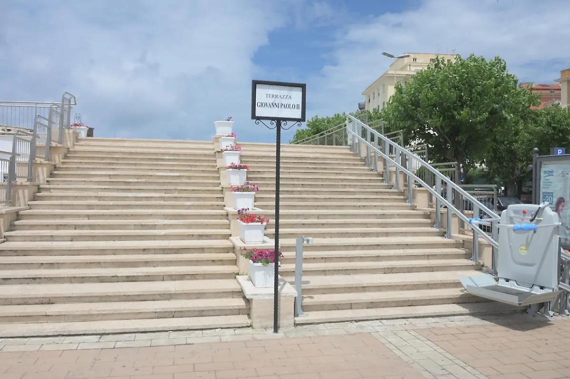 Tragedia sfiorata a Terrazza Guglielmi