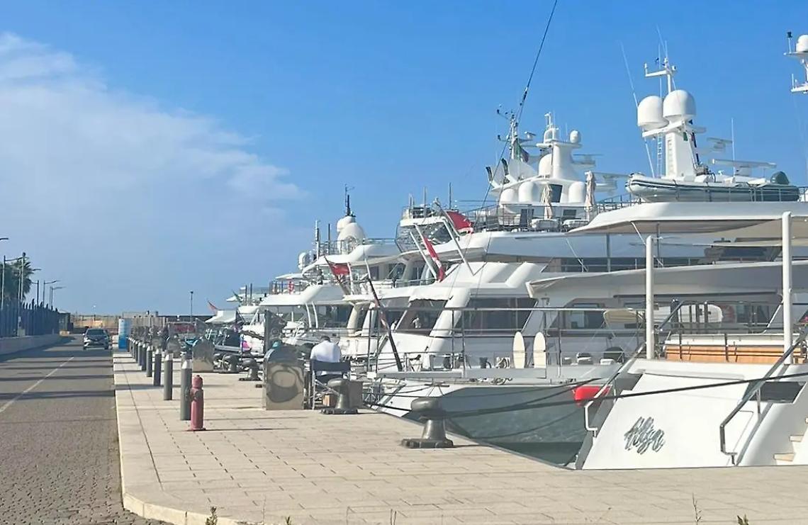 Colpo d&rsquo;occhio al Marina Yachting
