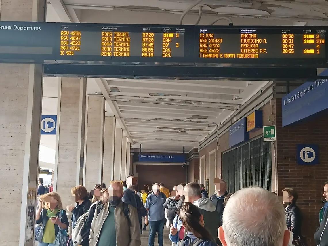 &laquo;Quattro ore per raggiungere Termini&raquo; &ndash; GALLERY E INTERVENTO VIDEO