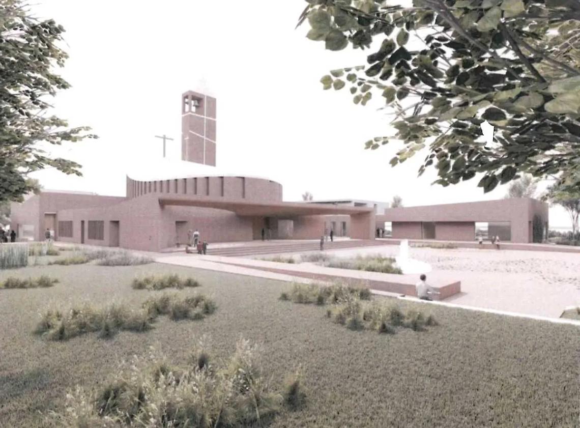 Ecco il nuovo complesso parrocchiale