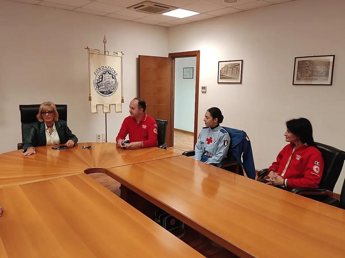 La rete della solidariet&agrave; si rafforza a Civitavecchia: potenziato il magazzino Cri