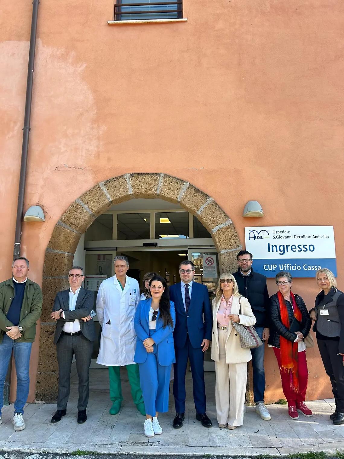 Sopralluoghi del Comitato ristretto dei sindaci negli ospedali della Tuscia