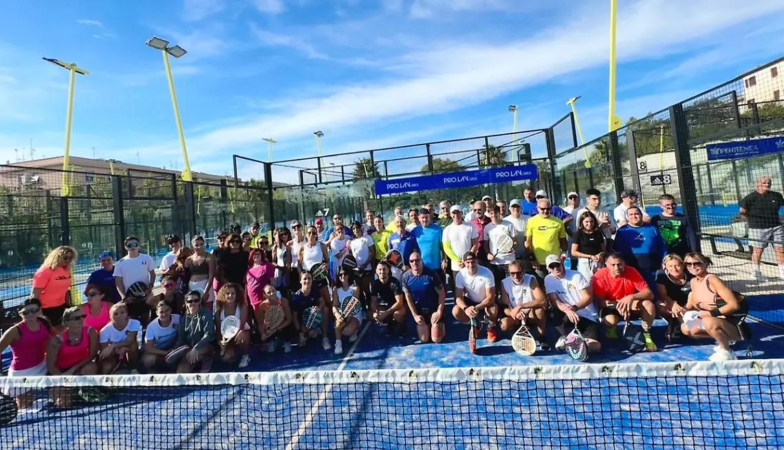 Al Padel Village una domenica all&rsquo;insegna dello sport e della solidariet&agrave;