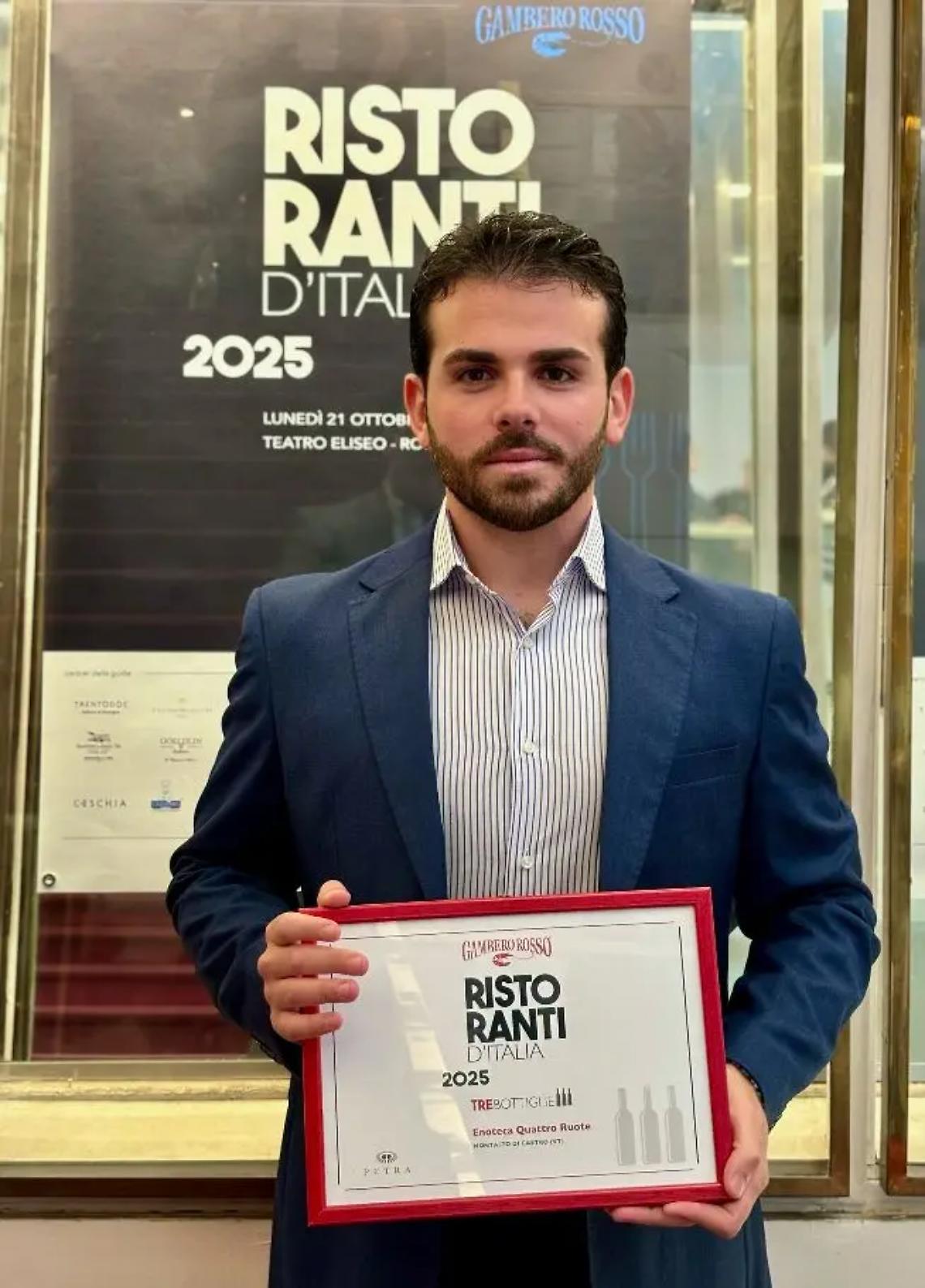 L&rsquo;Enoteca Quattro Ruote di Montalto di Castro tra i migliori Wine Bar d&rsquo;Italia