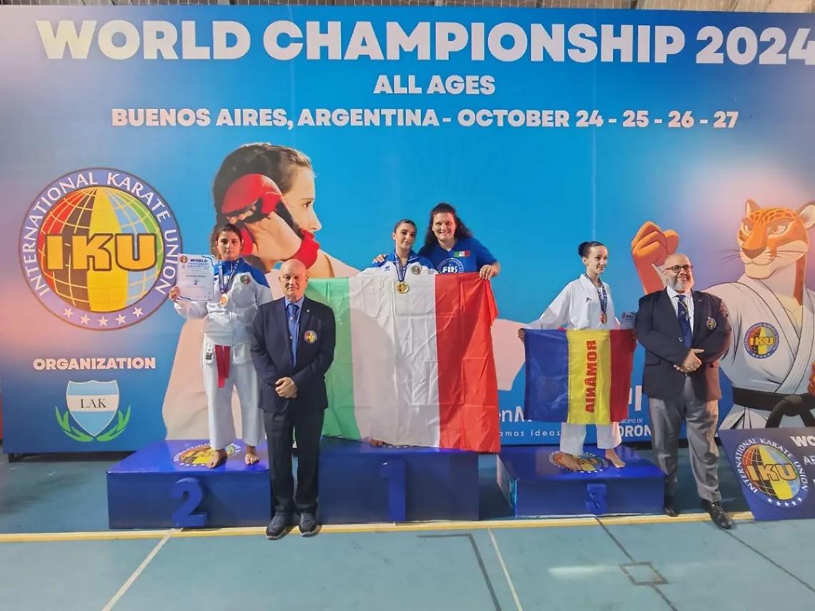 Marianna Marcelletti campionessa del mondo Juniores