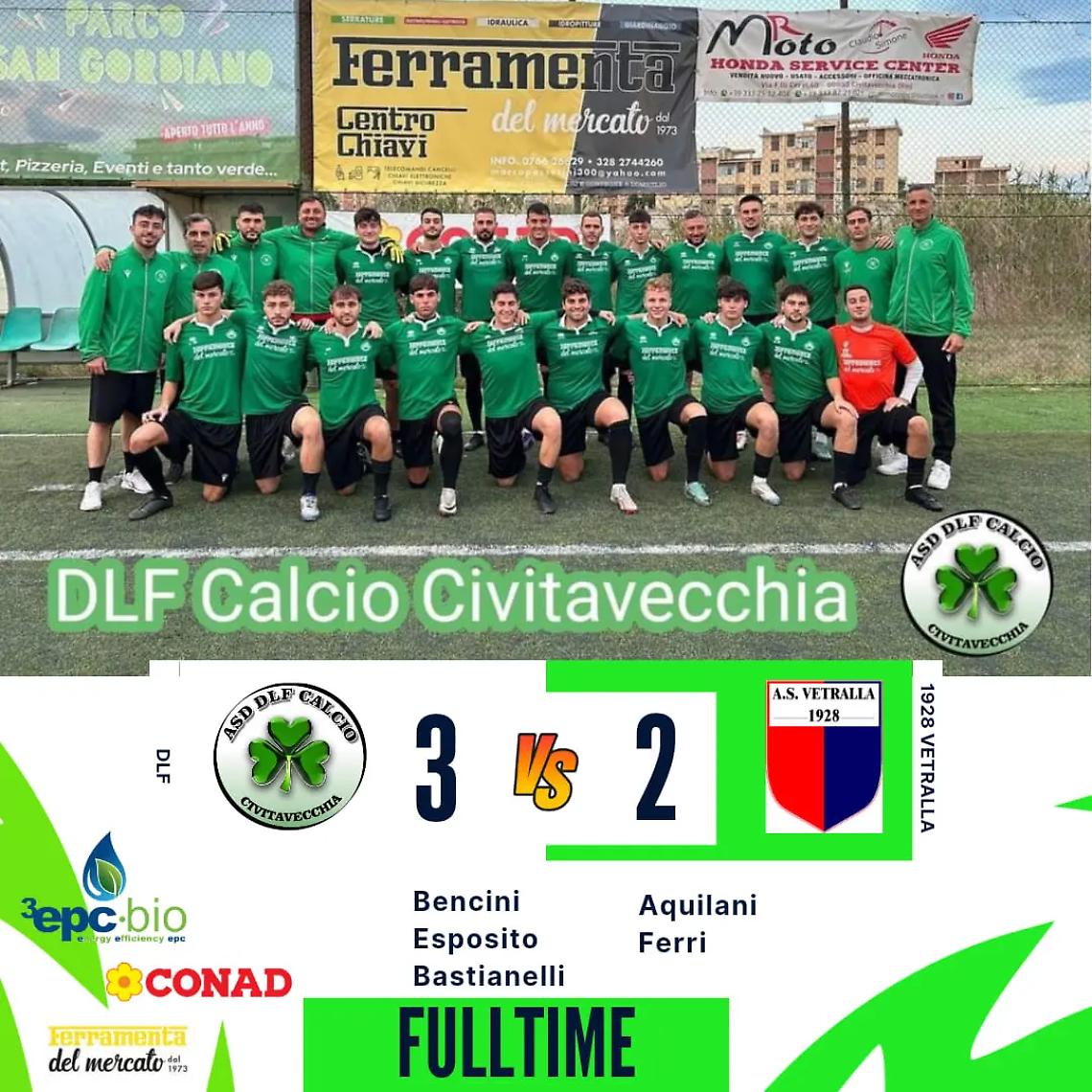 Il Dlf impone al Vetralla la &ldquo;Legge del Gagliardini&rdquo;