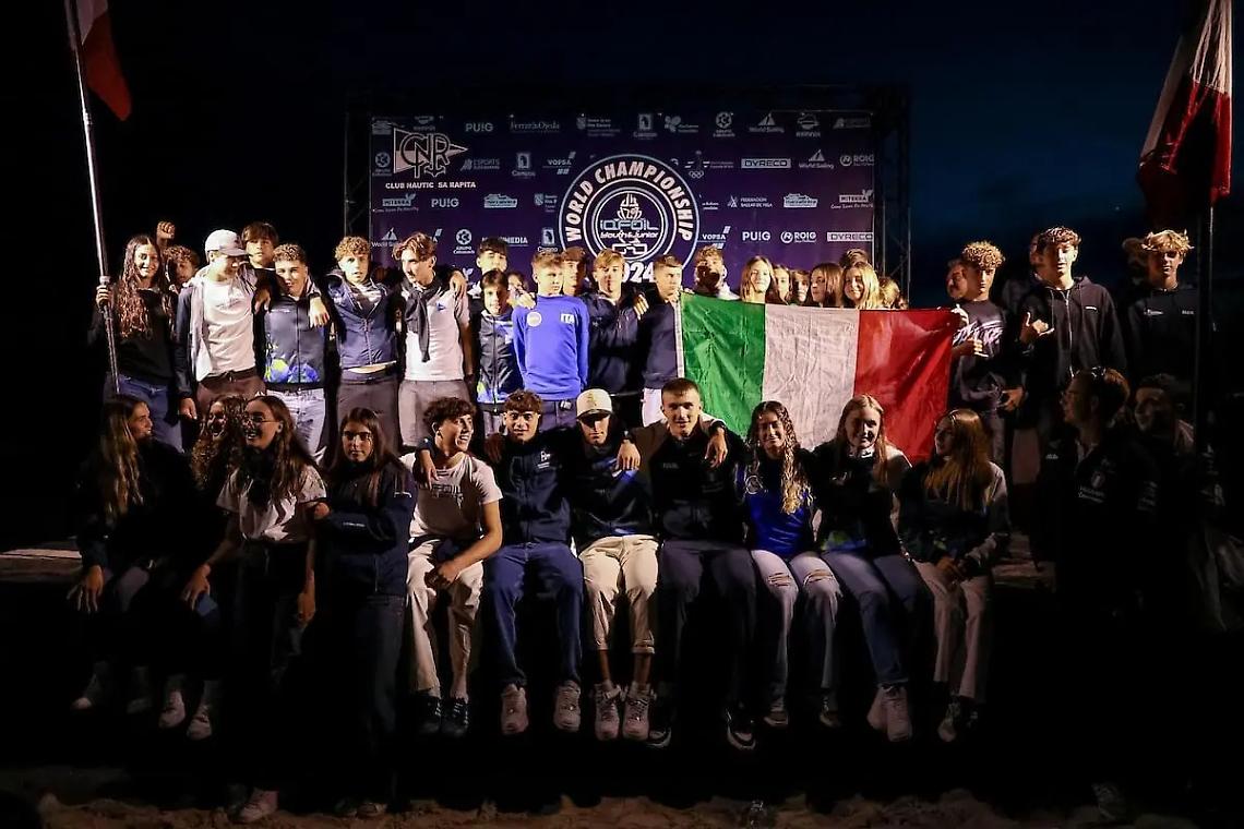 I portacolori della Lega Navale al Mondiale Youth e Junior Foil