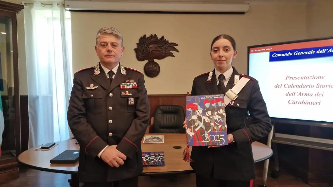 Carabinieri e giovani: ecco il nuovo calendario storico dell&rsquo;Arma
