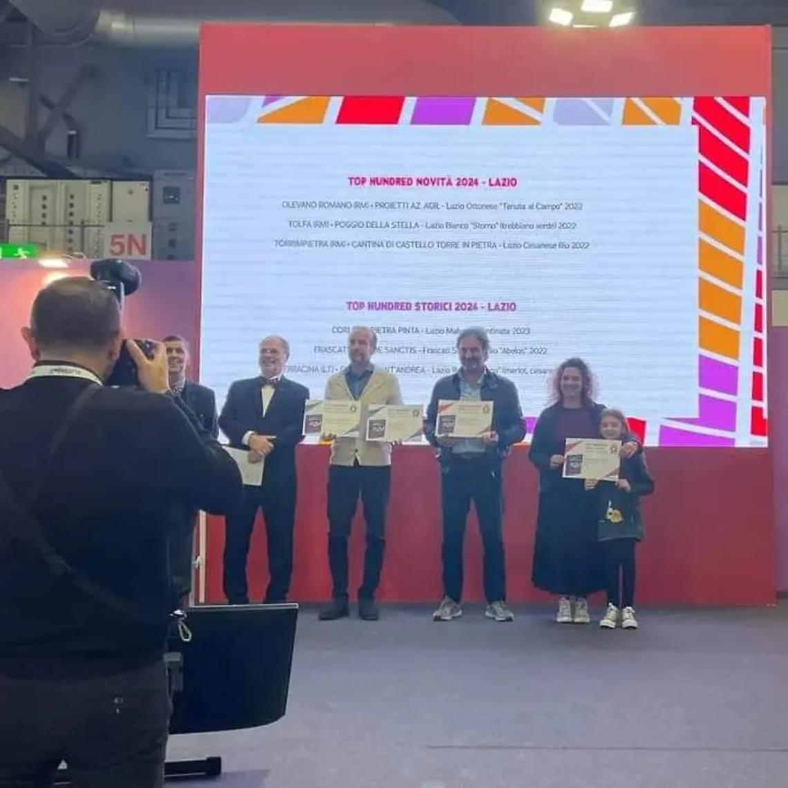 &ldquo;Storno&rdquo; porta Tolfa sul podio dei migliori vini