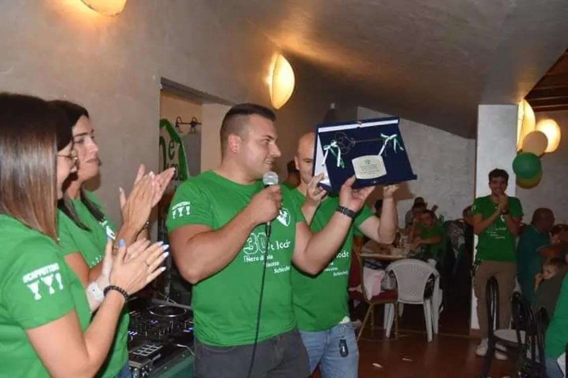 Grande festa della vittoria per la Storica Contrada La Bianca presso il Poggio della Stella