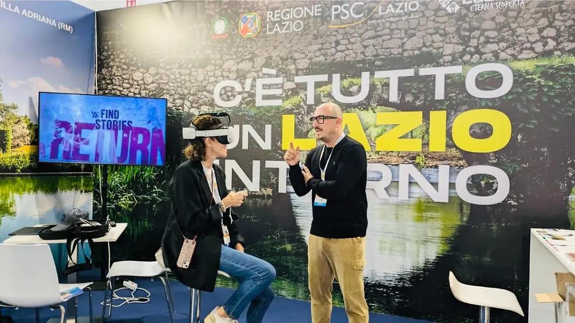 Skylab porta i visitatori in viaggio in realt&agrave; virtuale tra i siti Unesco del Lazio